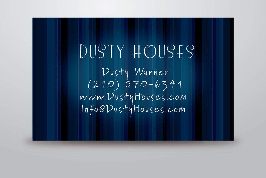 Business Card Design by Amrita Das for Dusty Houses | Design #3986581