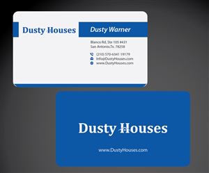 Business Card Design by joliau for Dusty Houses | Design: #3996442