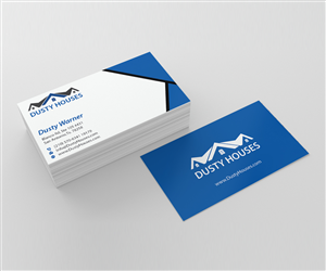 Business Card Design by joliau for Dusty Houses | Design: #3996492