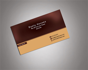 Business Card Design by vishvakarmain for Dusty Houses | Design: #3984933