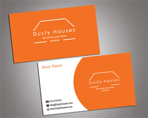 Business Card Design by vishvakarmain for Dusty Houses | Design: #3992212