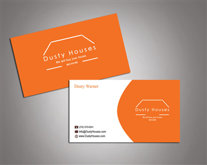 Business Card Design by vishvakarmain for Dusty Houses | Design: #3992217