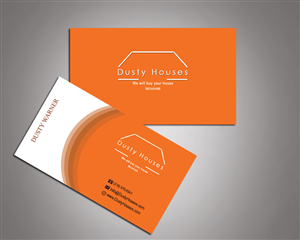 Business Card Design by vishvakarmain for Dusty Houses | Design: #3992304