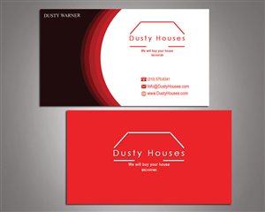 Business Card Design by vishvakarmain for Dusty Houses | Design: #3992457