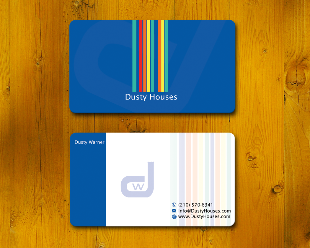 Business Card Design by shaikhdesign for Dusty Houses | Design #3998677
