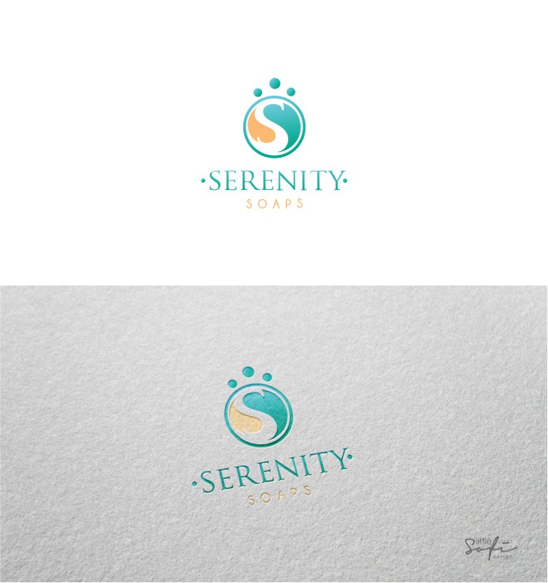 Logo Design by Little Sofi for Serenity Soaps | Design #4105855