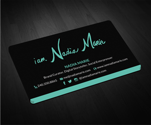 Business Card Design by Sarah Haroon for this project | Design: #3984785