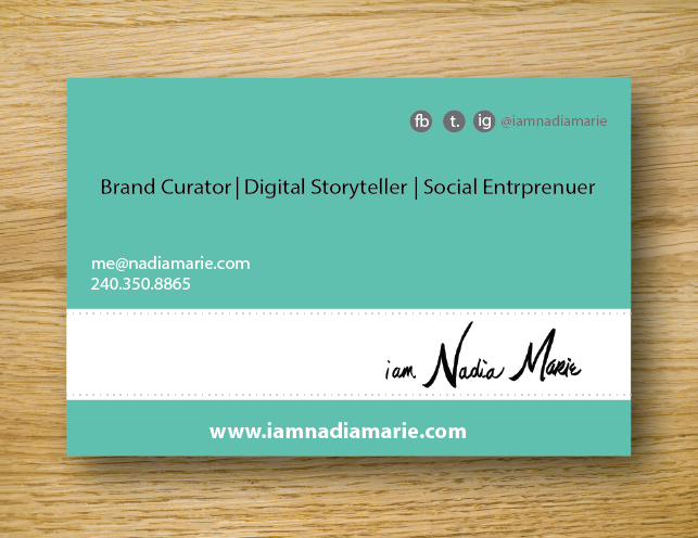 Diseño de Tarjeta de Presentación por alex989 para este proyecto | Diseño #4026110