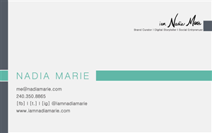 Business Card Design by Sharmistha for this project | Design: #4029298