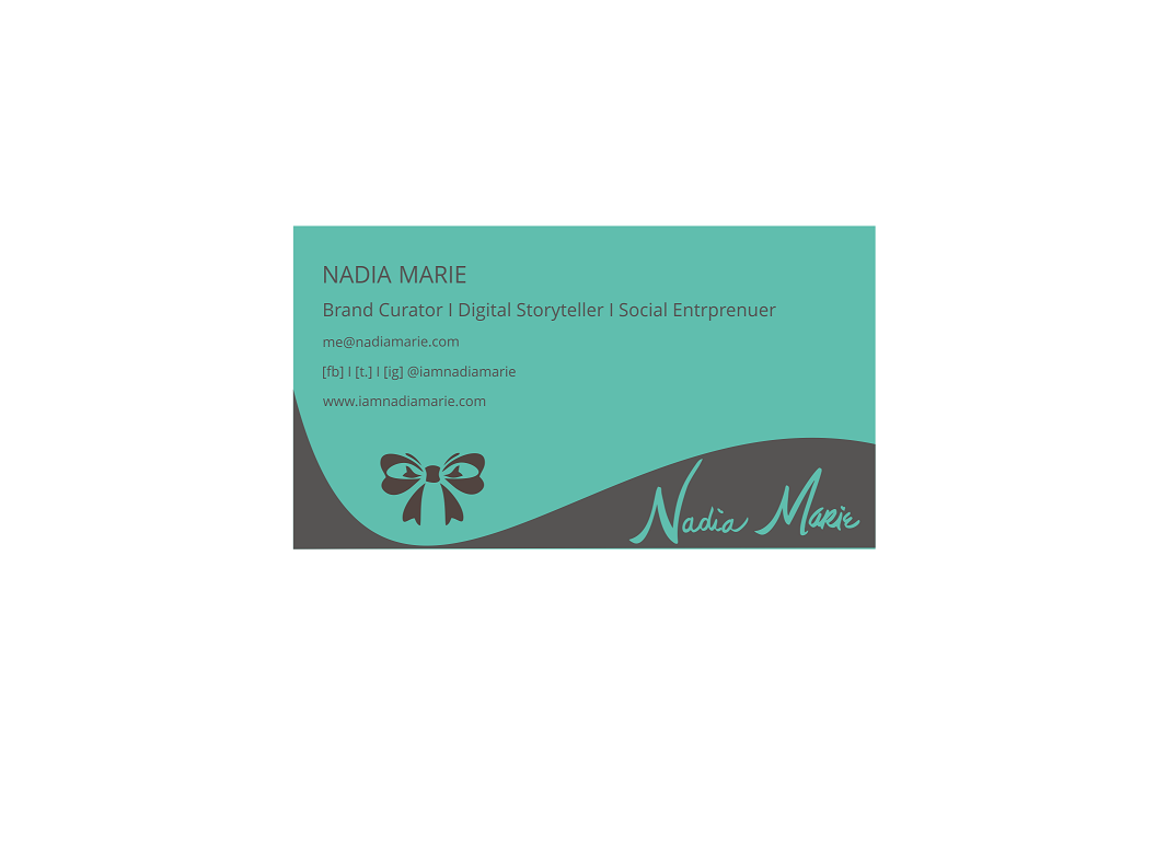 Diseño de Tarjeta de Presentación por maria.markovska para este proyecto | Diseño #4024068