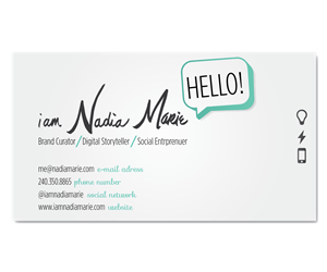 Business Card Design by riitacpereira for this project | Design: #3983400