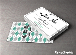 Business Card Design by timographics for this project | Design: #4050006