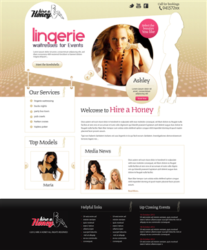 Web Design par designcruze pour hireahoney | Design : #1135182