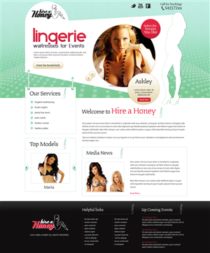 Web Design by designcruze for hireahoney | Design: #1135224