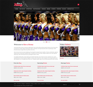 Web Design by pb for hireahoney | Design: #1131532