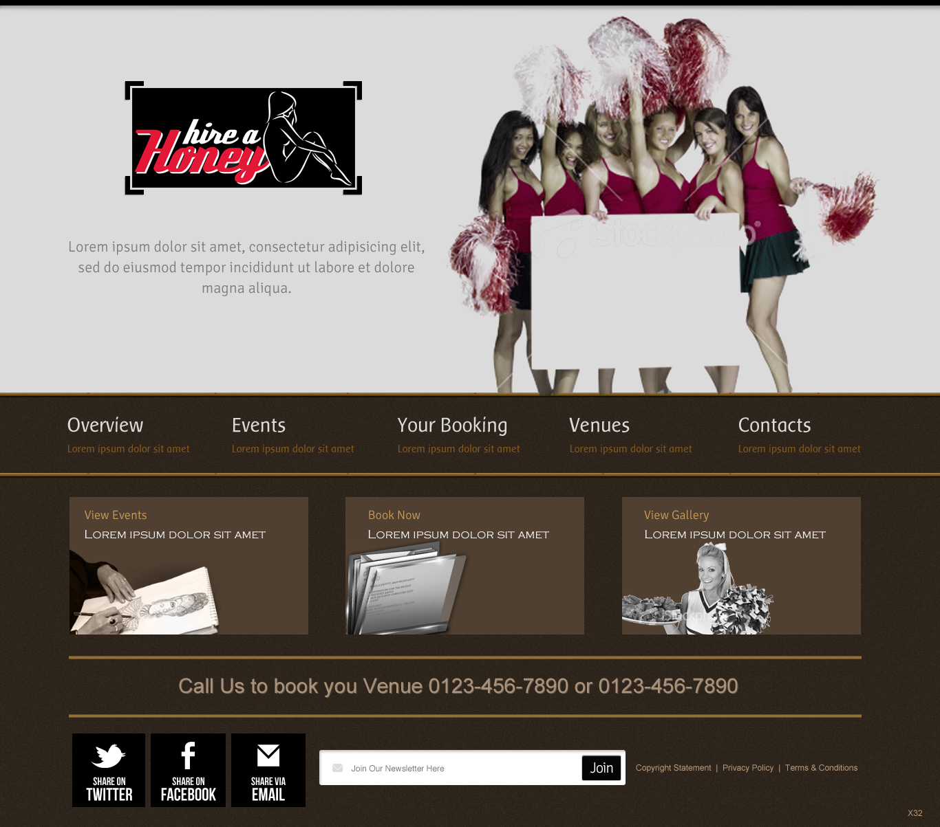 Web Design by pb for hireahoney | Design #1134216