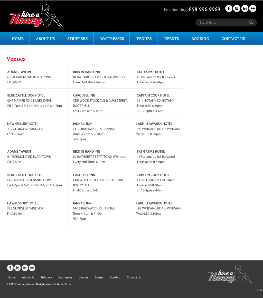 Web Design by pb for hireahoney | Design #1137369