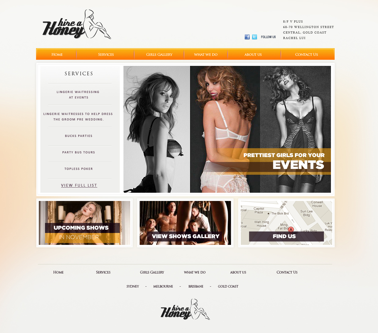Web Design by eMango for hireahoney | Design #1131248