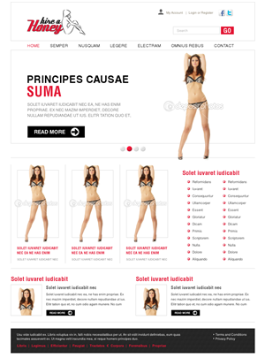 Web Design par Relativiteit pour hireahoney | Design : #1129339