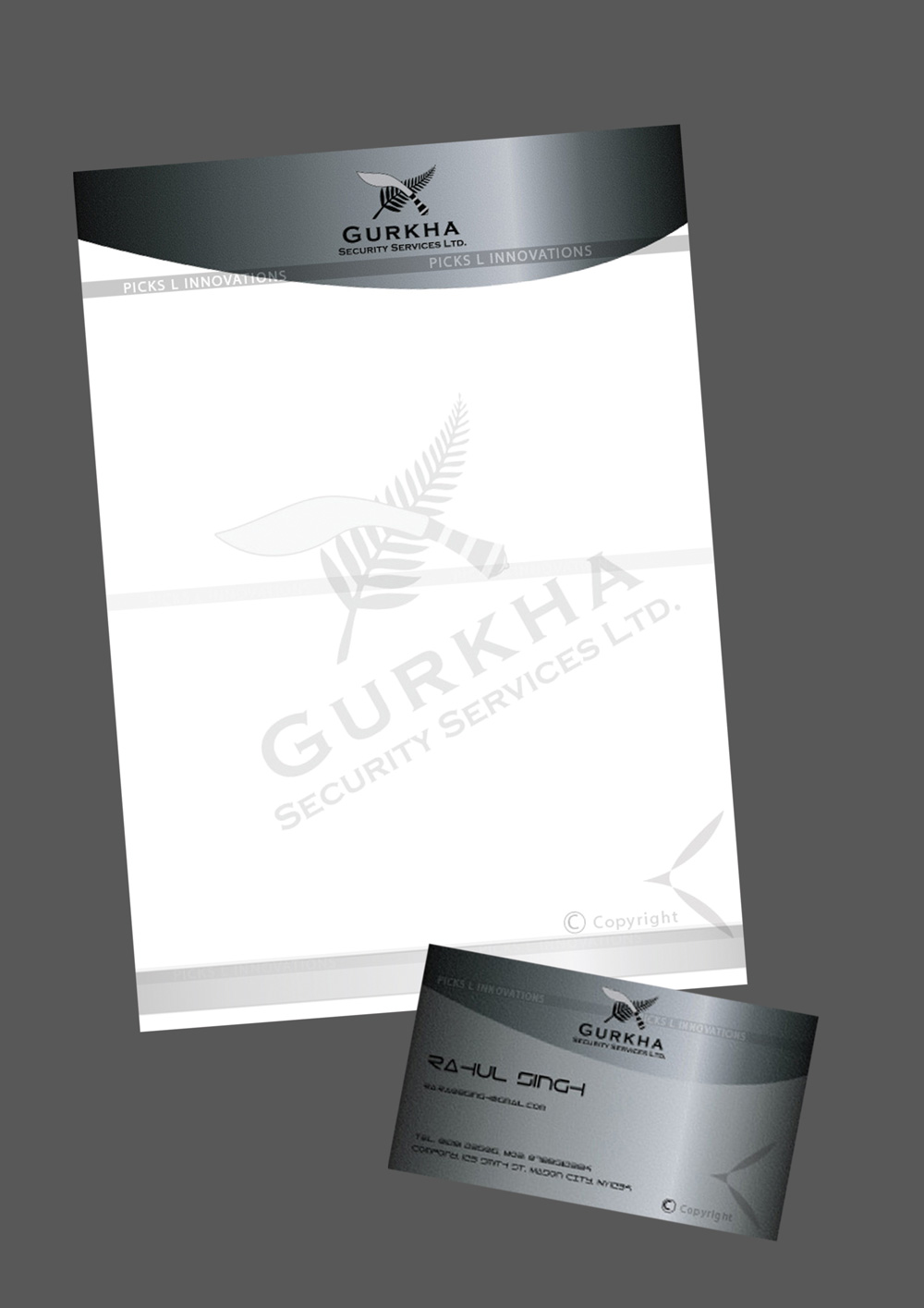 Stationery Design by  Picks L Innovations for this project | Design #3994068