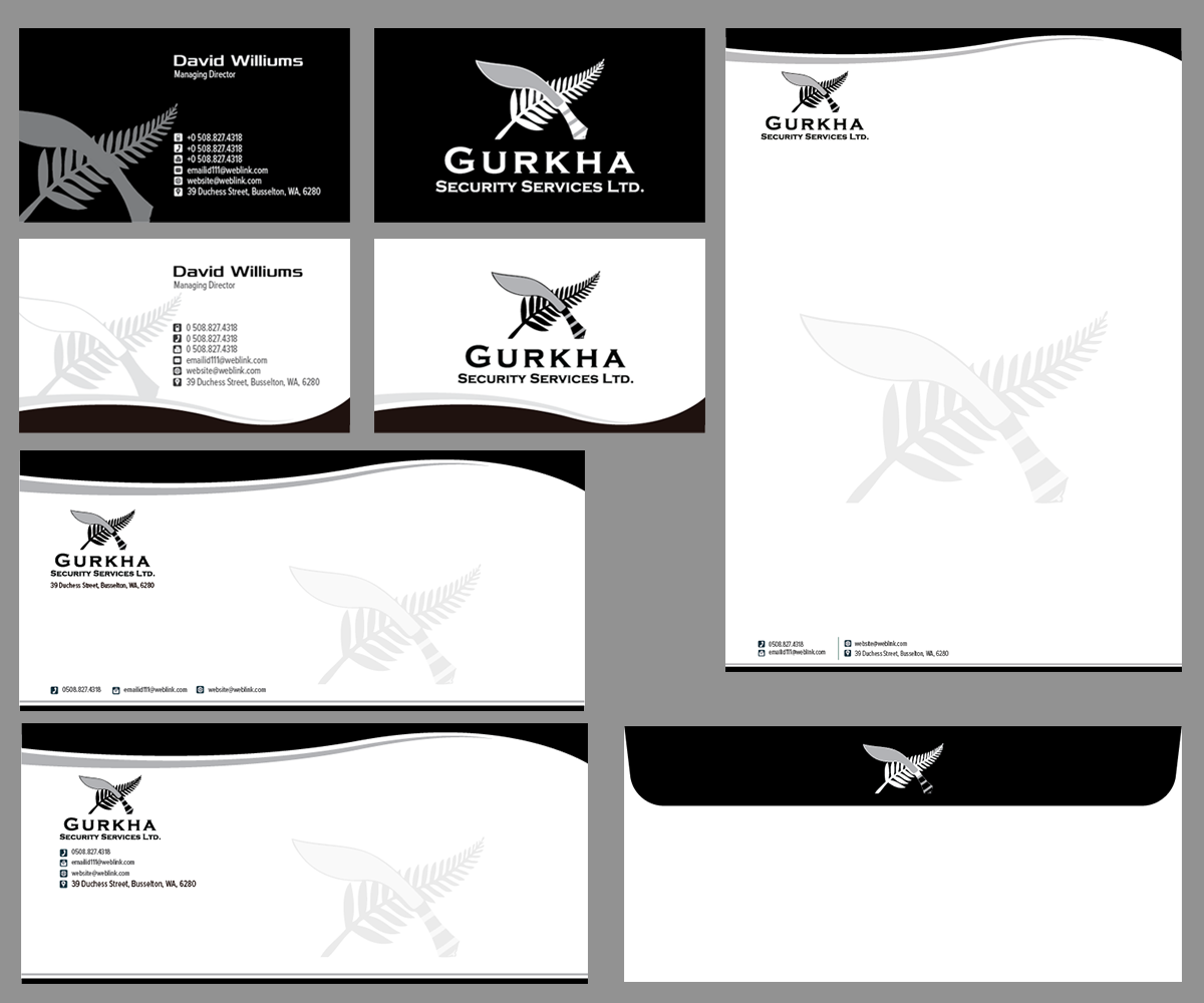 Stationery Design by kousik for this project | Design #3994417