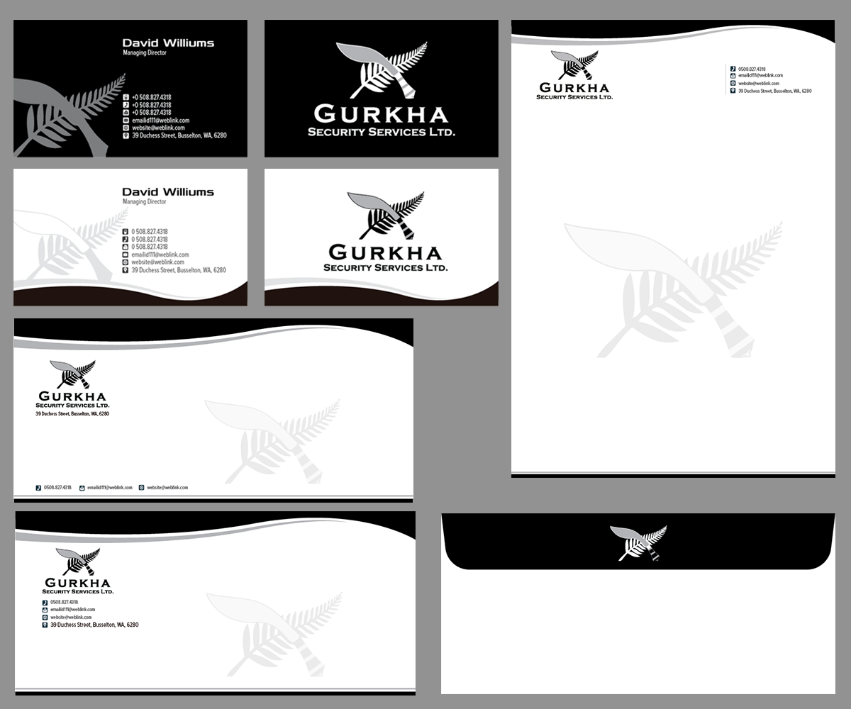 Stationery Design by kousik for this project | Design #3994421