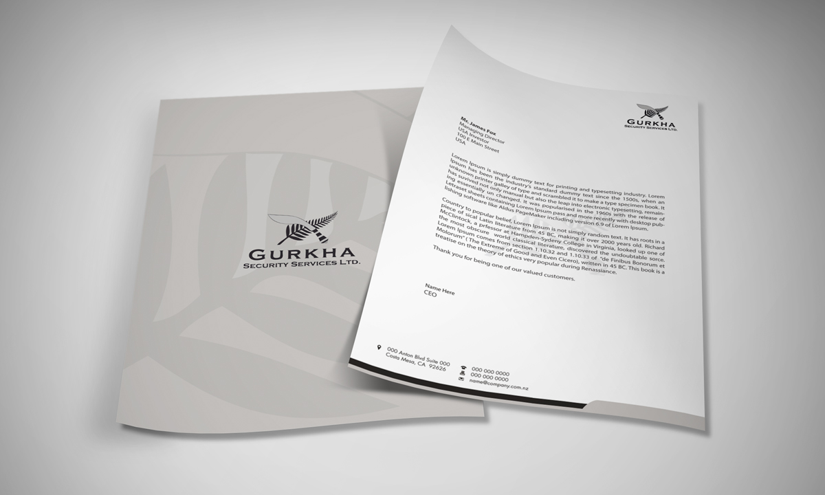 Stationery Design by asimali for this project | Design #4001822