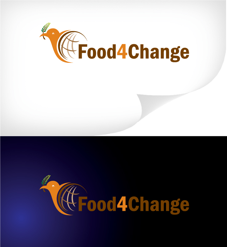 Logo Design by Khaleelullah Chemnad for Food for Change | Design: #3867