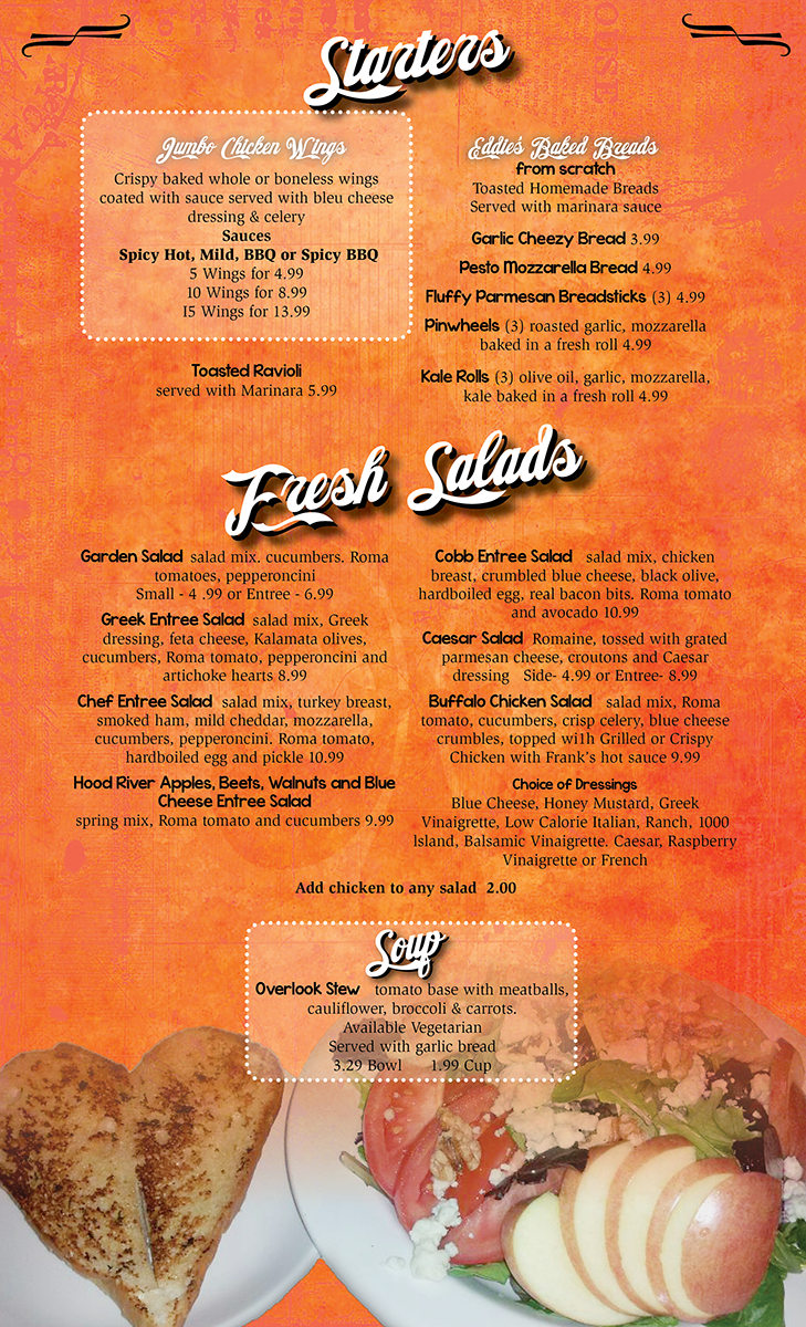 Menu Design by iD_intelligentDesign for this project | Design #4036509