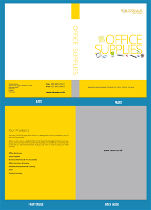 Diseño de Catálogo por rupam para Tannas Office Supplies | Diseño #1113819