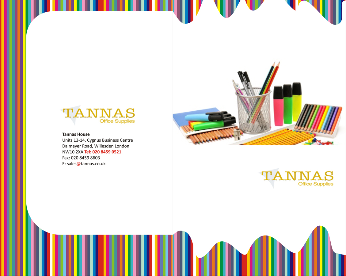 Professional, Serious, Printing Catalogue Design for Tannas Office Supplies  by roopaljain | Design #1111594