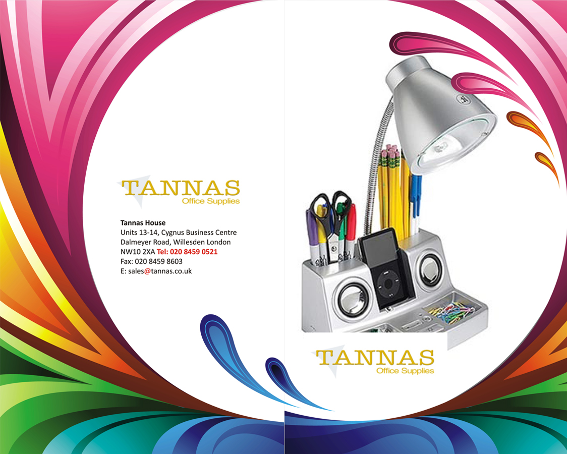 Diseño de Catálogo por roopaljain para Tannas Office Supplies | Diseño #1131183