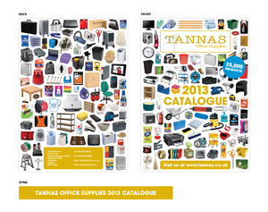 Diseño de Catálogo por Stop, Look, Listen, Think. para Tannas Office Supplies | Diseño: #1122020
