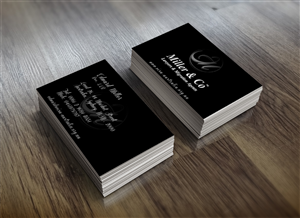 Visitenkarten-Design von Ather für Miller& Co Lawyers & Migration Agents | Design: #4002423