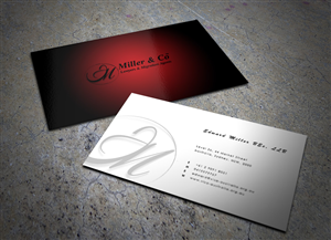 Diseño de Tarjeta de Presentación por Eggo May P para Miller& Co Lawyers & Migration Agents | Diseño: #3985113
