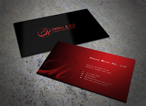 Diseño de Tarjeta de Presentación por Eggo May P para Miller& Co Lawyers & Migration Agents | Diseño: #3985135