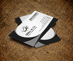 Diseño de Tarjeta de Presentación por AwsomeD para Miller& Co Lawyers & Migration Agents | Diseño: #4009027