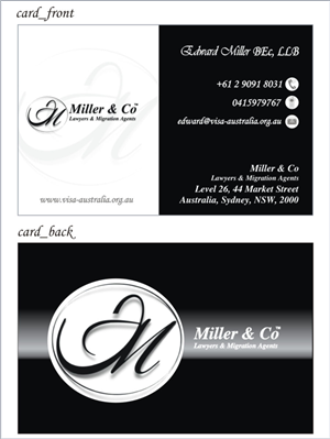 Business Card Design by brandjames