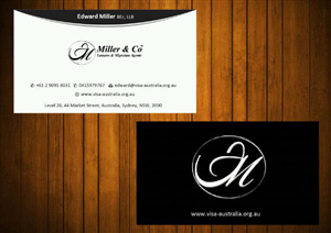 Business Card Design by Honneyjs for Miller& Co Lawyers & Migration Agents | Design: #3996782