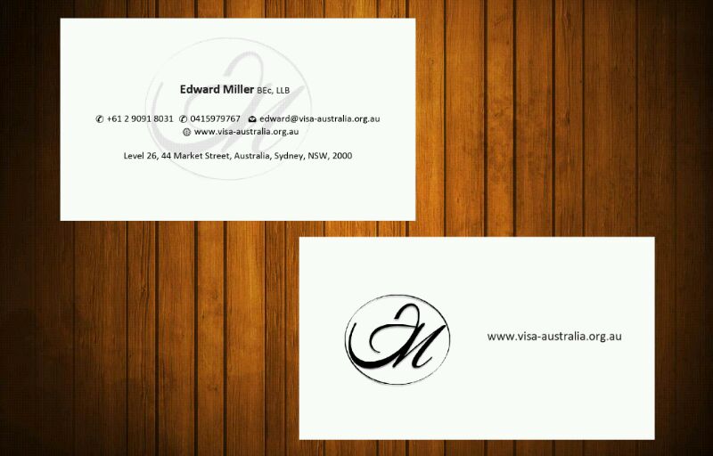 Business Card Design by Honneyjs for Miller& Co Lawyers & Migration Agents | Design #3996807