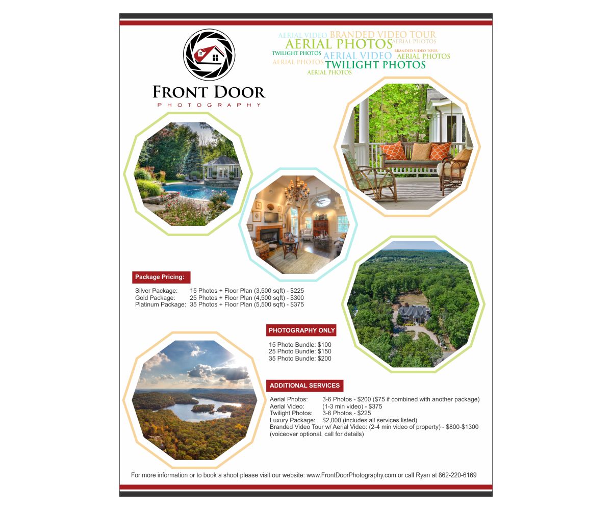 Flyer Design by SK for Front Door Photography, LLC | Design #6207721