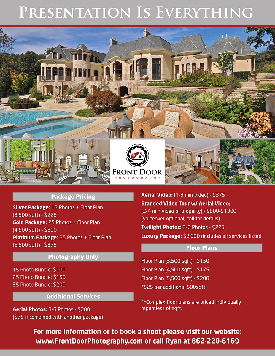 Flyer Design by pjw-design for Front Door Photography, LLC | Design #6207636