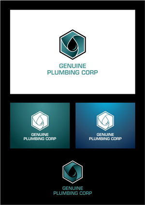 Logo Design by color designer for Genuine Plumbing corp  | Design: #3989465
