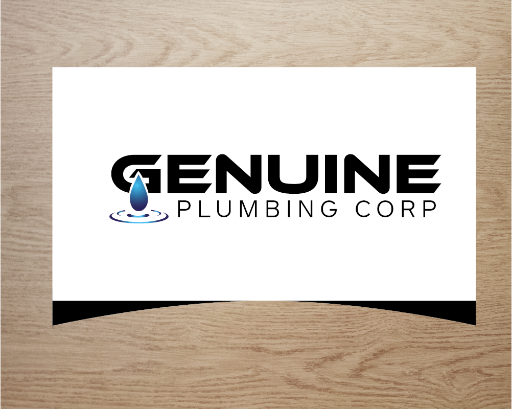 Logo Design by zengen for Genuine Plumbing corp  | Design: #3985772