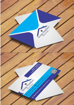 Business Card Design by AwsomeD for Greg Paddon Real Estate | Design #4000701