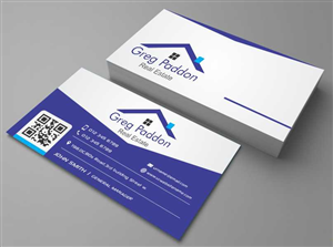 Diseño de Tarjeta de Presentación por AwsomeD para Greg Paddon Real Estate | Diseño: #4000702