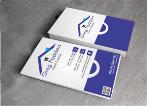 Diseño de Tarjeta de Presentación por AwsomeD para Greg Paddon Real Estate | Diseño: #4000705