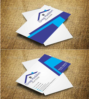 Diseño de Tarjeta de Presentación por AwsomeD para Greg Paddon Real Estate | Diseño: #4000710