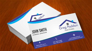 Diseño de Tarjeta de Presentación por AwsomeD para Greg Paddon Real Estate | Diseño: #4000720