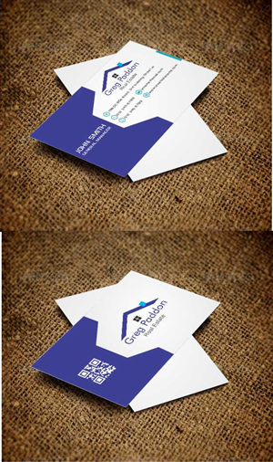 Diseño de Tarjeta de Presentación por AwsomeD para Greg Paddon Real Estate | Diseño: #4000721